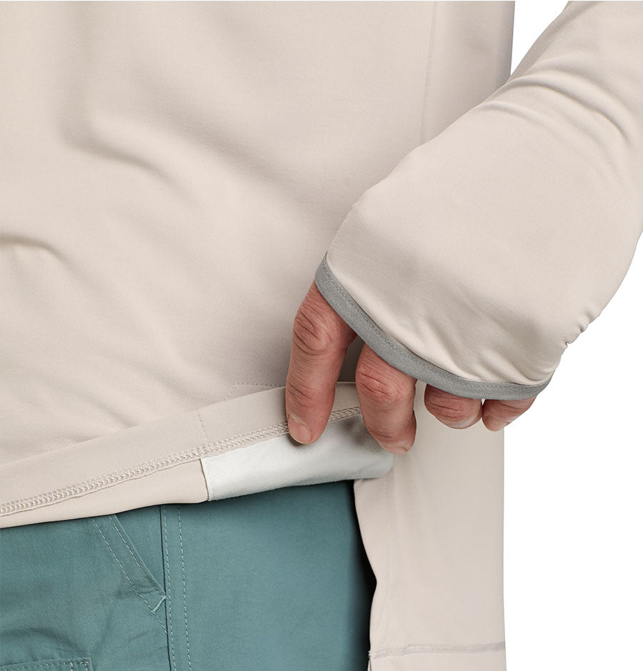 SACO HOMBRE SOLARFOIL PRO HOODIE / EDDIE BAUER