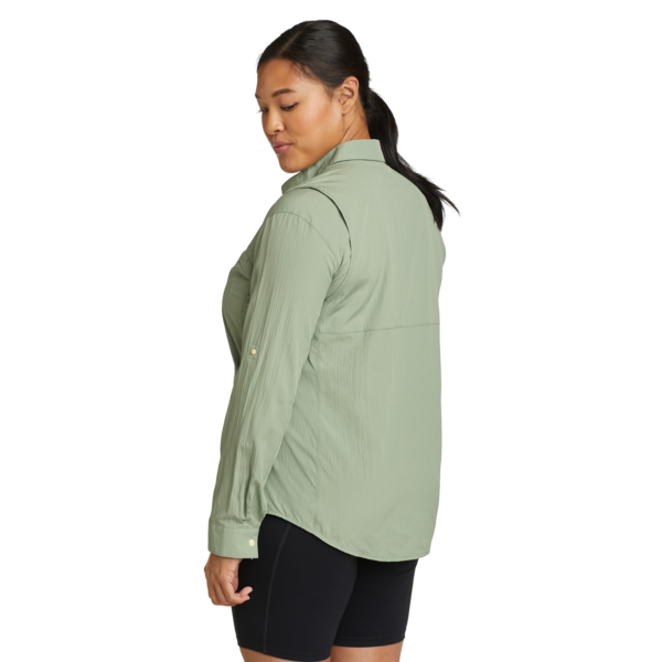 CAMISA MUJER GUIDE UPF 2.0 MANGA LARGA / EDDIE BAUER