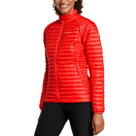 Chaqueta Mujer Microtherm 2.0 Eddie Bauer Roja | Outdoor Adventure Colombia