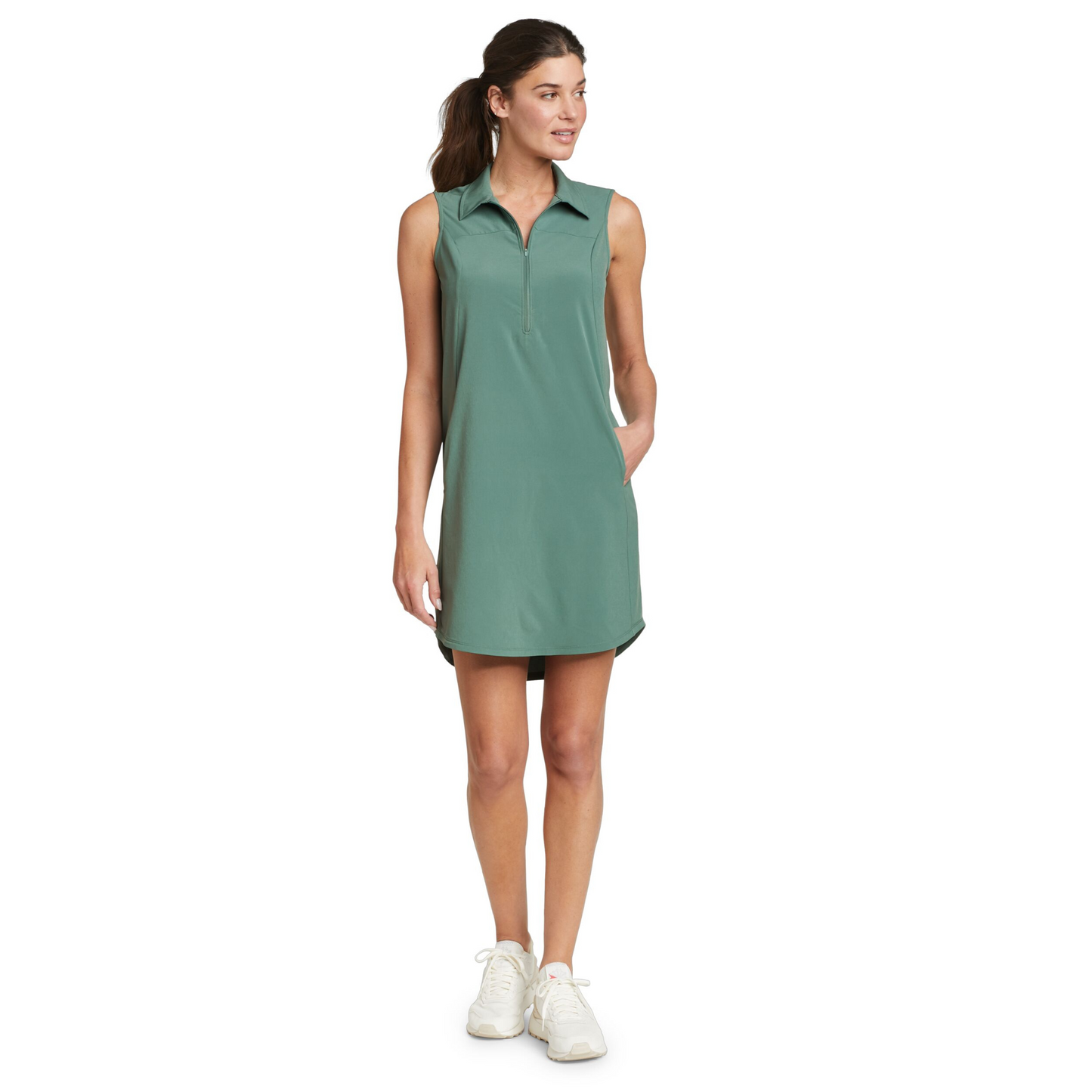 TRAJE MUJER DEPARTURE SL HALF ZIP / EDDIE BAUER