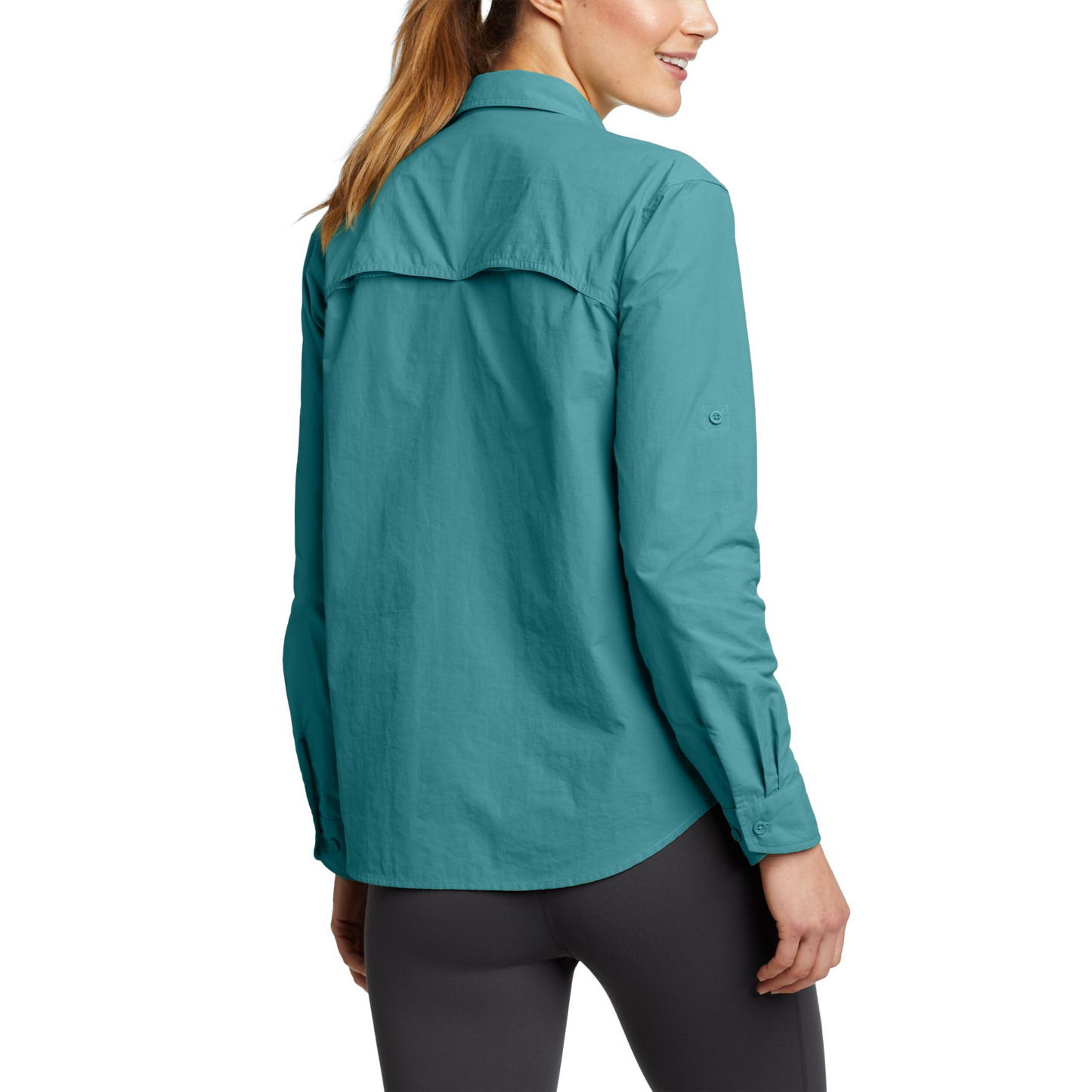 Camisa Mujer Adventurer Pro Field Eddie Bauer Esmeralda | Outdoor Adventure