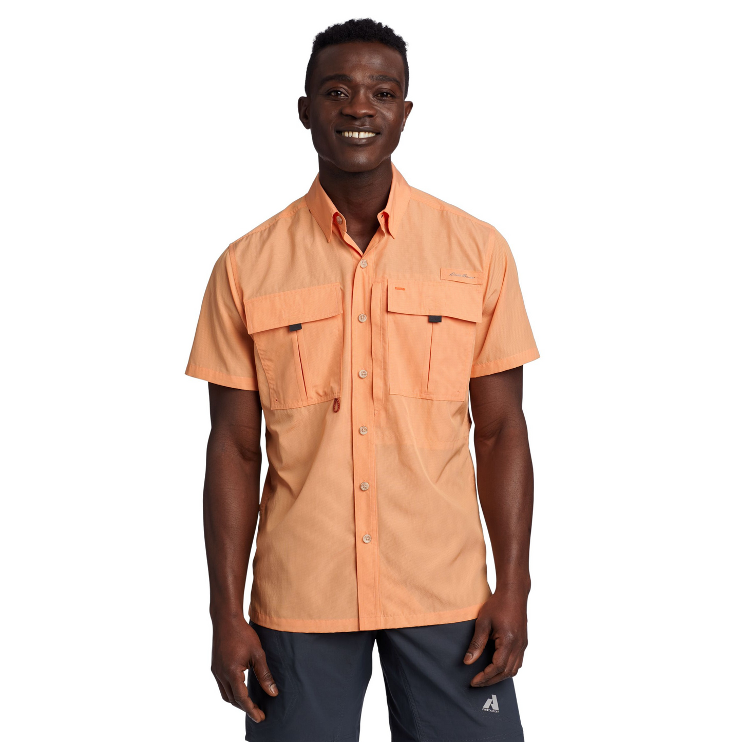 CAMISA HOMBRE UPF GUIDE 2.0 MANGA CORTA / EDDIE BAUER