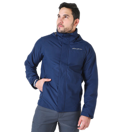 Chaqueta Eddie Bauer Rainfoil® Azul Hombre | Outdoor Adventure Colombia