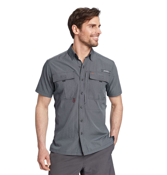 CAMISA HOMBRE UPF GUIDE 2.0 MANGA CORTA / EDDIE BAUER