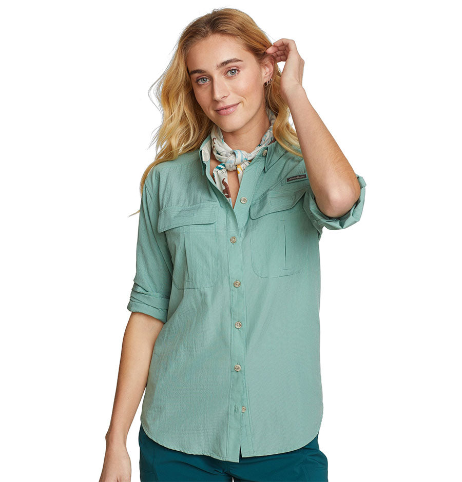 CAMISA MUJER GUIDE UPF FIELD ML / EDDIE BAUER