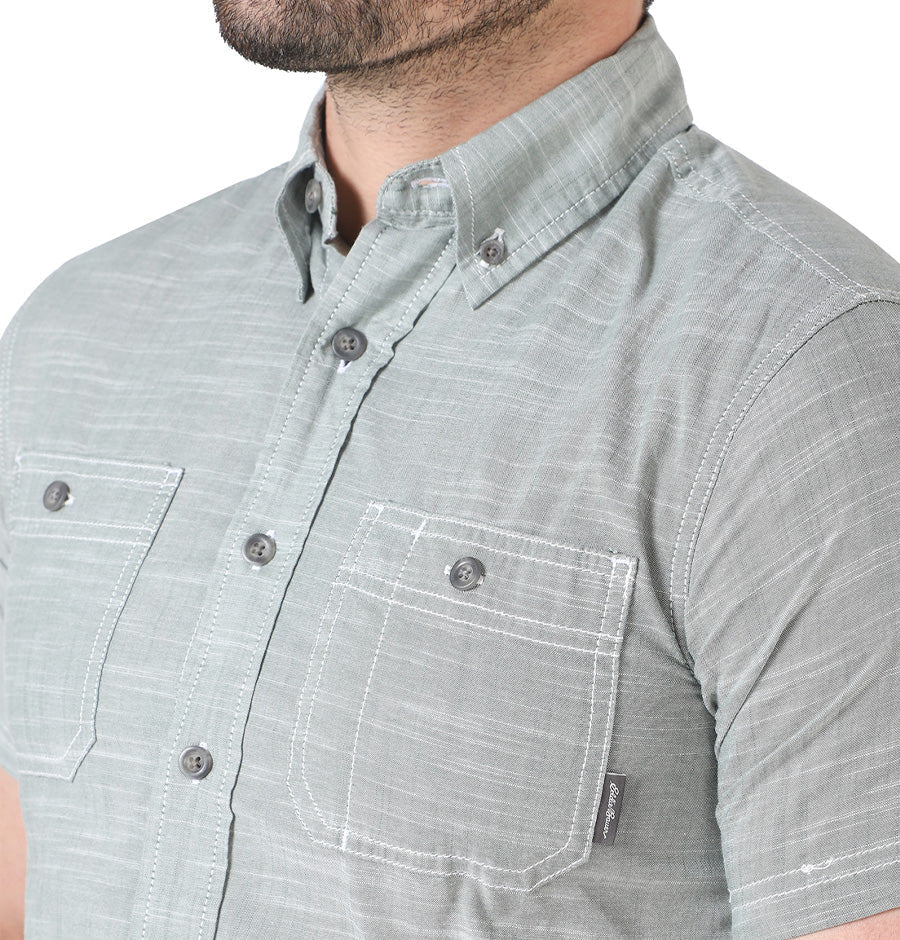 CAMISA DE HOMBRE SOLARFOIL SHORELINER MANGA CORTA