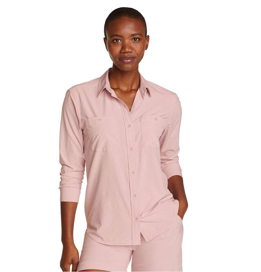 CAMISA MUJER DEPARTURE 3.0 ML / EDDIE BAUER