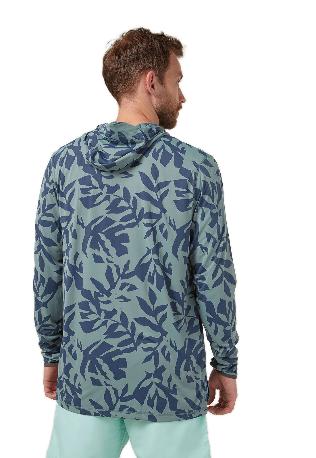 SACO HOMBRE / SOLARFOIL PRINT PULLOVER HOODIE