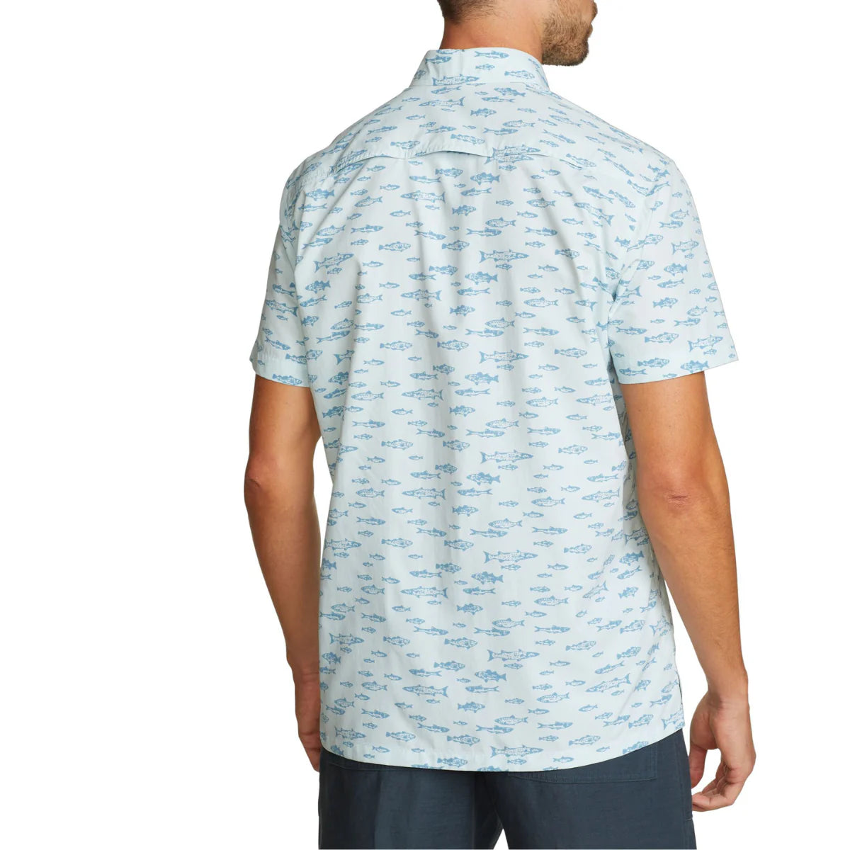 CAMISA HOMBRE/ MOUNTAIN PRINT MC