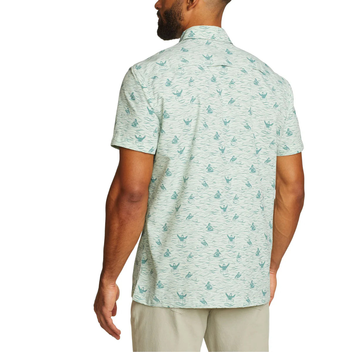 CAMISA HOMBRE/ MOUNTAIN PRINT MC