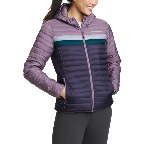 CHAQUETA MUJER/ MICROLIGHT HOODED DOWN