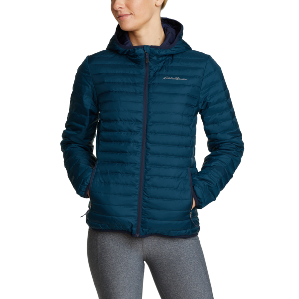 CHAQUETA MUJER/ MICROLIGHT HOODED DOWN