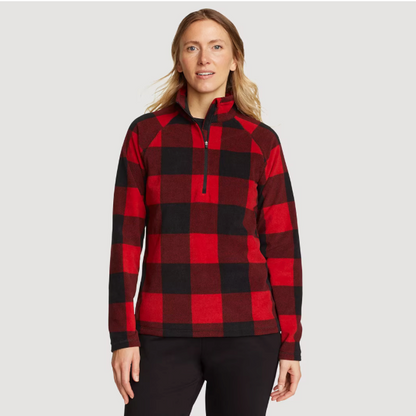 ABRIGO MUJER/ FAST FLEECE RAGLAN 1/4 ZIP