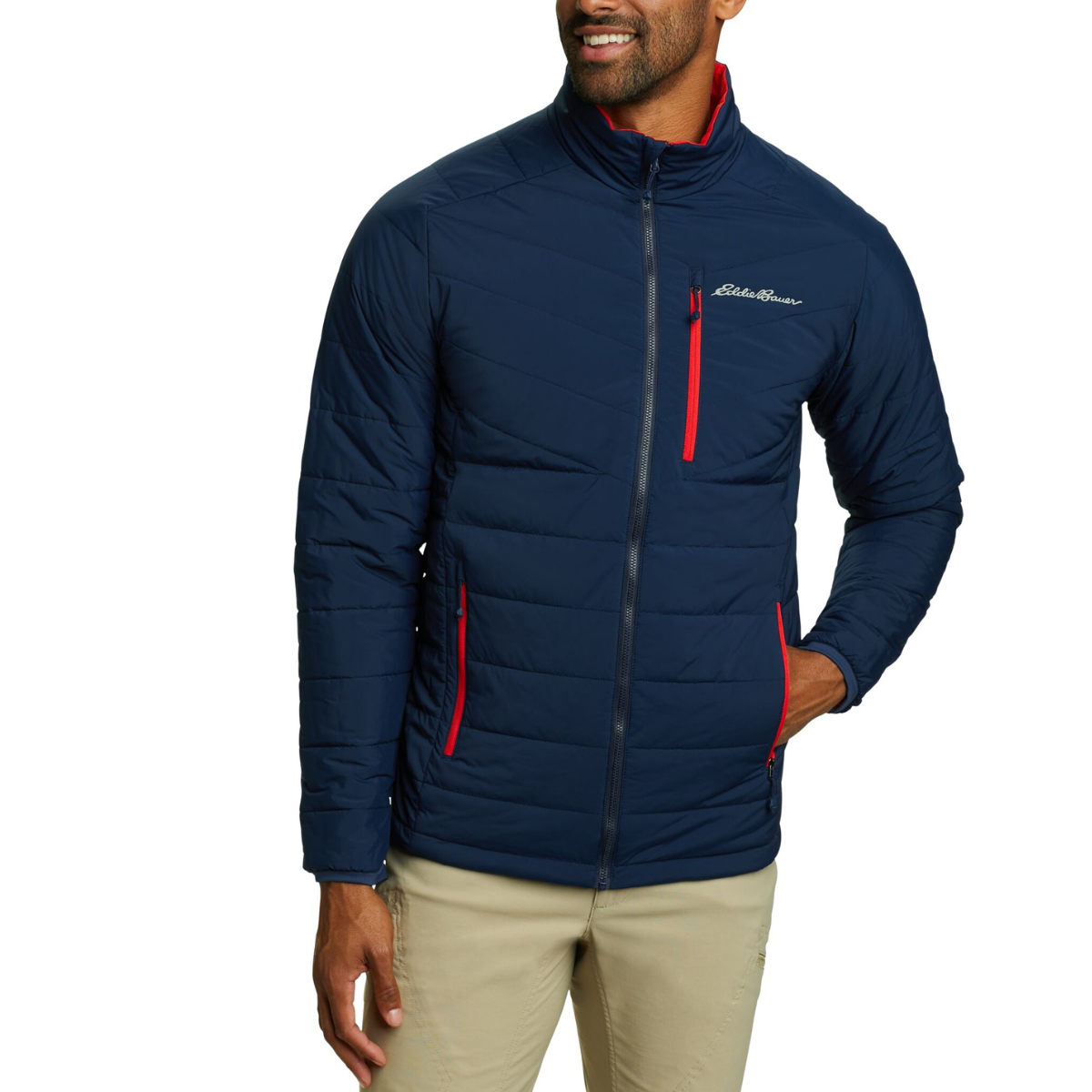 ABRIGO HOMBRE/ IGNITELITE STRETCH REVER / EDDIE BAUER