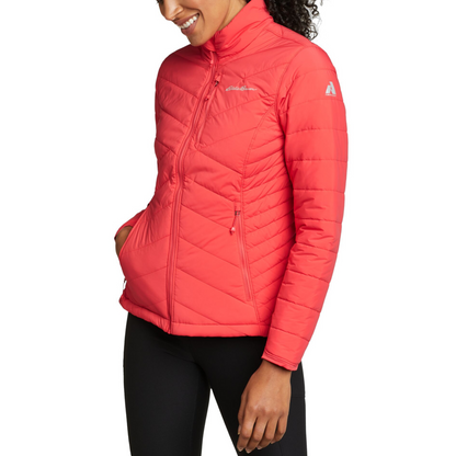 Chaqueta IgniteLite Stretch Eddie Bauer Mujer Roja | Outdoor Adventure Colombia