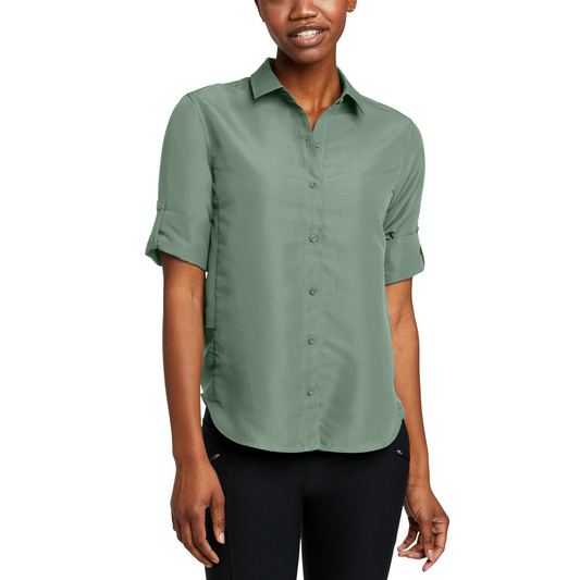 Camisa Adventurer Pro Field Eddie Bauer Mujer Verde | Outdoor Adventure Colombia