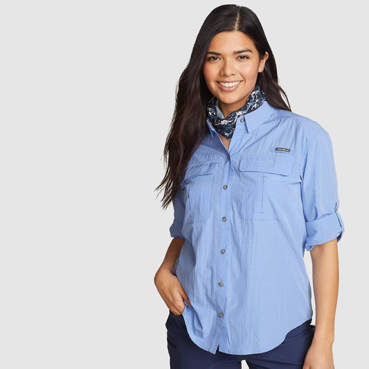 CAMISA MUJER GUIDE UPF FIELD ML / EDDIE BAUER