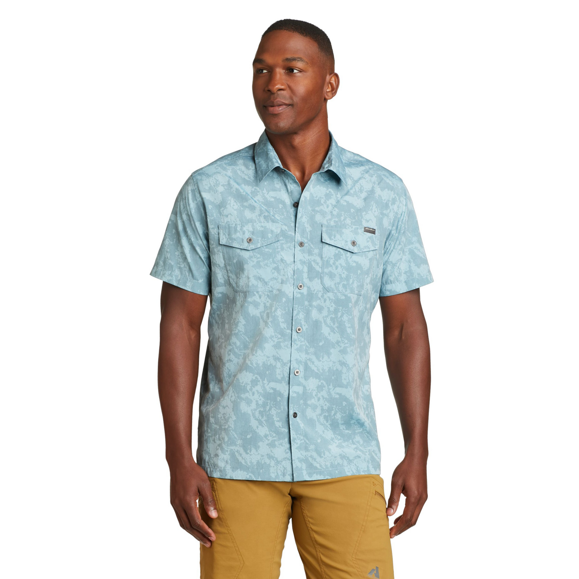 Camisa Mountain Eddie Bauer Hombre Azul | Outdoor Adventure Colombia