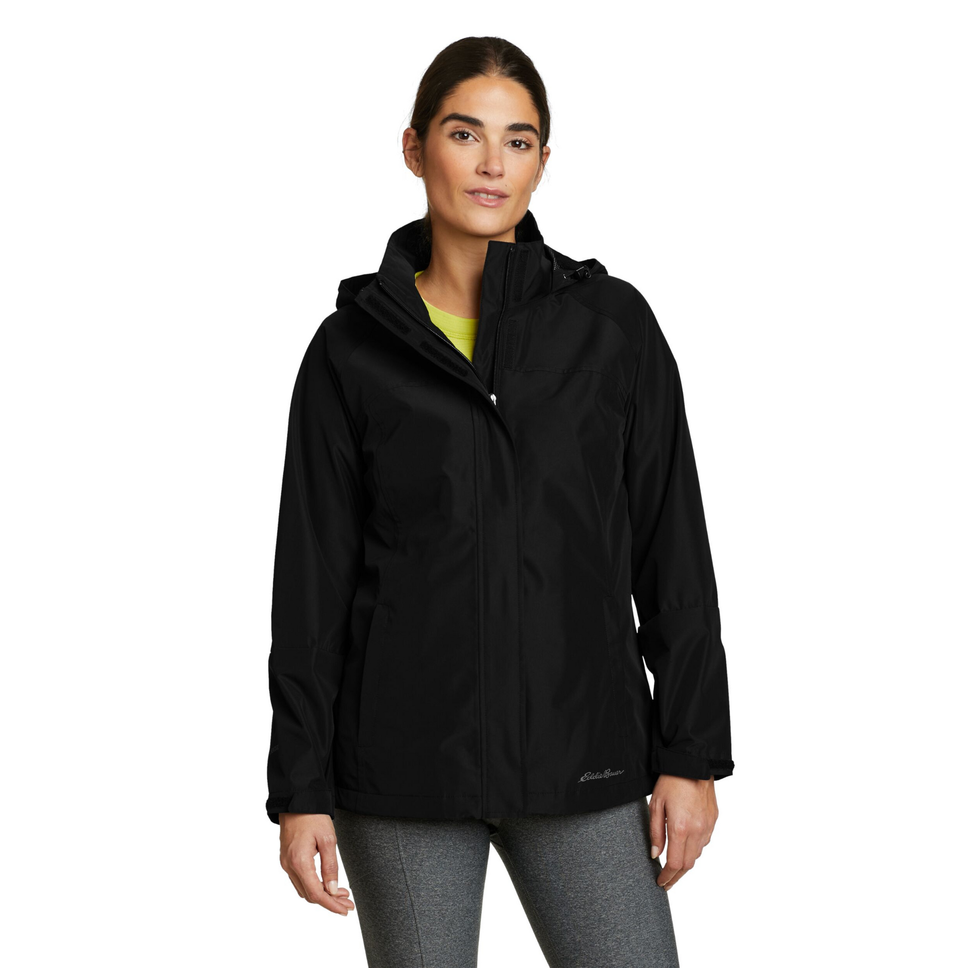 Chaqueta Cirrulite Eddie Bauer Mujer Negra | Outdoor Adventure Colombia