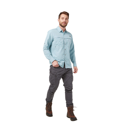 CAMISA HOMBRE RISPTOP GUIDE MANGA LARGA / EDDIE BAUER