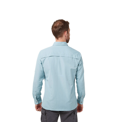 CAMISA HOMBRE RISPTOP GUIDE MANGA LARGA / EDDIE BAUER