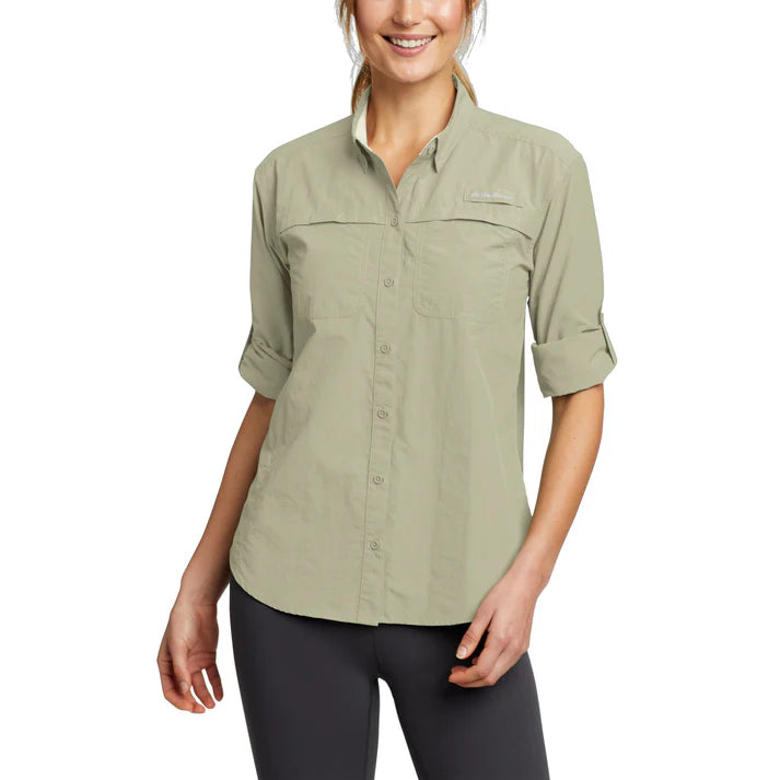 CAMISA MUJER ADVENTURER PRO FIELD MANGA LARGA / EDDIE BAUER