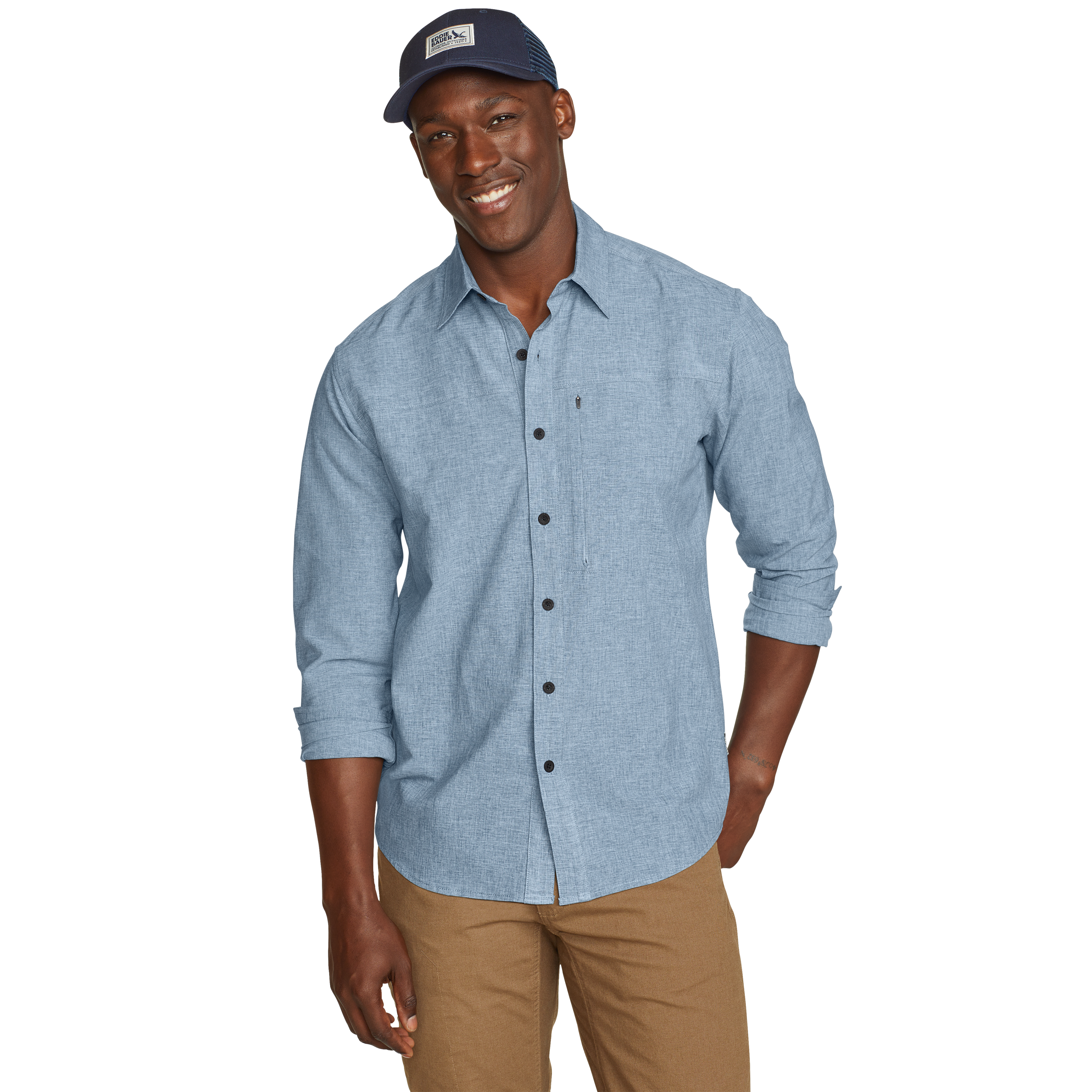 CAMISA HOMBRE/ FRONT RANGE CHAMBRAY 2.0