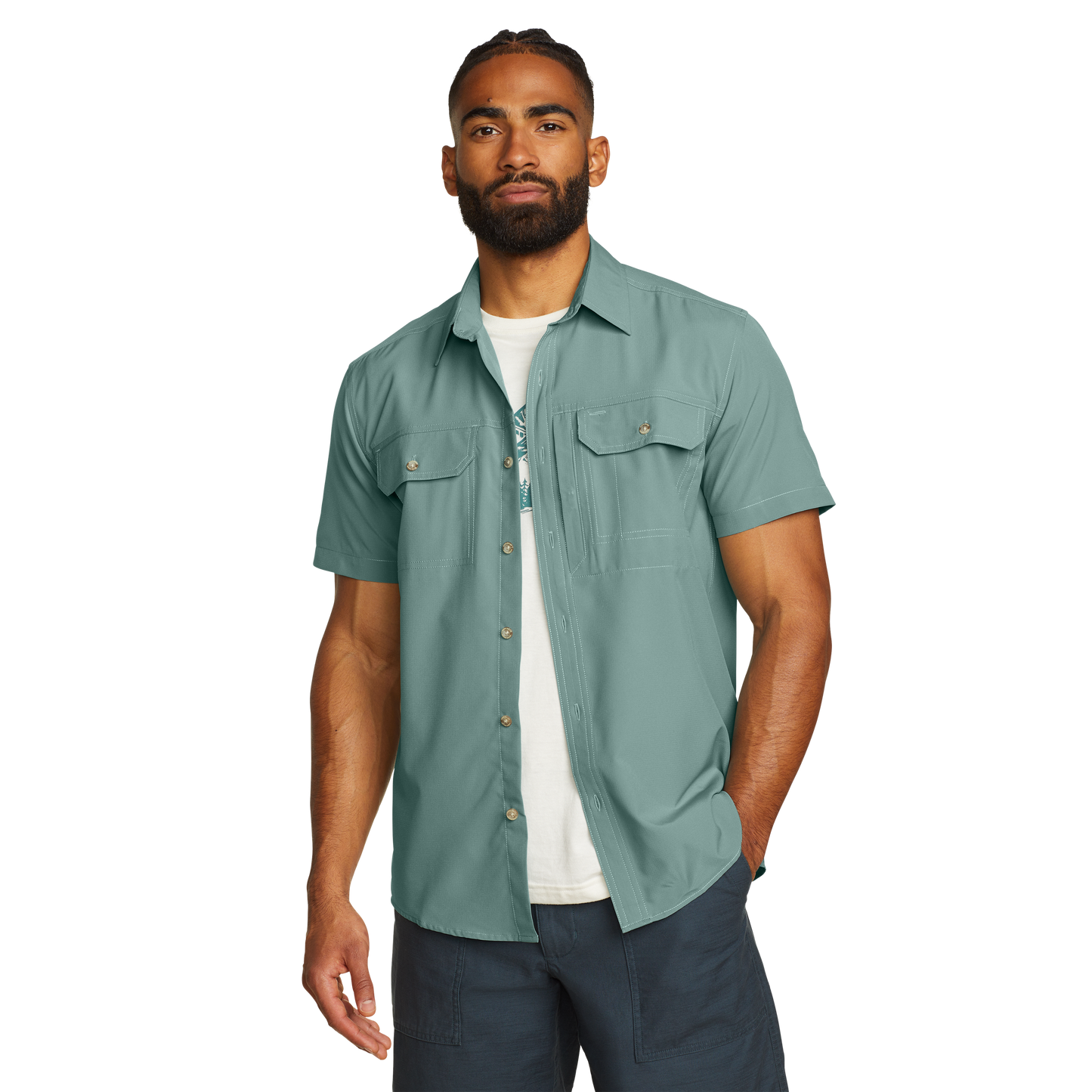 CAMISA HOMBRE/ ATLAS EXPLORATION FLEX MC