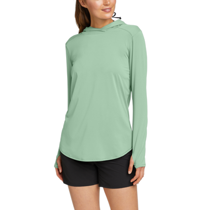 CAMISETA MUJER / MARINE AIR PULLOVER HOOD